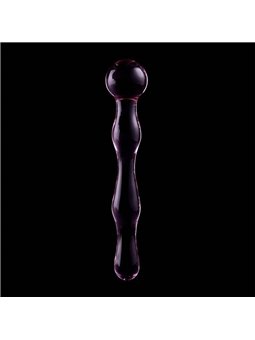 Nebula Series By Ibiza - Model 13 Dildo Borosilicate Glass 18 X 3.5 CM Pink