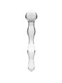 Nebula Series By Ibiza - Modello 13 Dildo in Vetro Borosilicato 18 X 3,5 CM Trasparente
