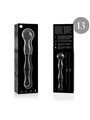 Nebula Series By Ibiza - Modello 13 Dildo in Vetro Borosilicato 18 X 3,5 CM Trasparente