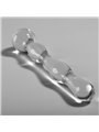 Nebula Series By Ibiza - Modello 13 Dildo in Vetro Borosilicato 18 X 3,5 CM Trasparente