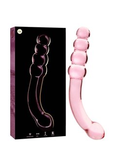 Nebula Series By Ibiza - Modello 14 Dildo in Vetro Borosilicato 18,5 X 3 CM Rosa
