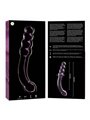 Nebula Series By Ibiza - Modello 14 Dildo in Vetro Borosilicato 18,5 X 3 CM Rosa