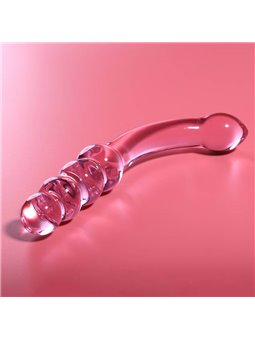 Nebula Series By Ibiza - Modello 14 Dildo in Vetro Borosilicato 18,5 X 3 CM Rosa