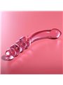 Nebula Series By Ibiza - Modello 14 Dildo in Vetro Borosilicato 18,5 X 3 CM Rosa
