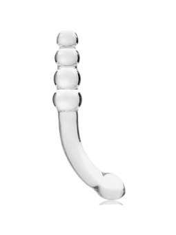 Nebula Series By Ibiza - Model 14 Dildo Borosilicate Glass 18.5 X 3 CM Clear