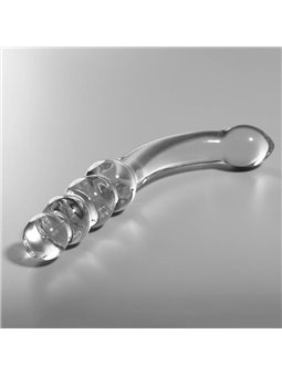 Nebula Series By Ibiza - Modello 14 Dildo in Vetro Borosilicato 18,5 X 3 CM Trasparente