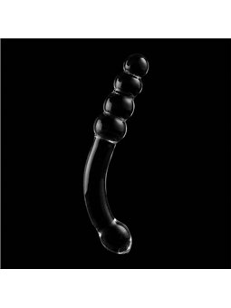 Nebula Series By Ibiza - Model 14 Dildo Borosilicate Glass 18.5 X 3 CM Clear
