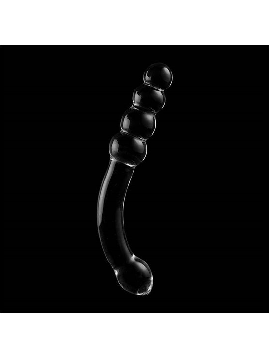 Nebula Series By Ibiza - Modello 14 Dildo in Vetro Borosilicato 18,5 X 3 CM Trasparente