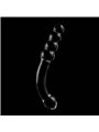 Nebula Series By Ibiza - Modello 14 Dildo in Vetro Borosilicato 18,5 X 3 CM Trasparente
