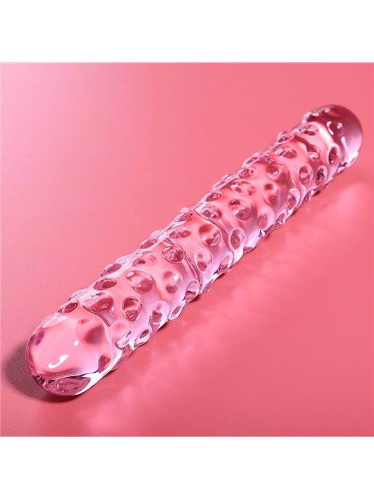 Nebula Series By Ibiza - Modello 15 Dildo in Vetro Borosilicato 18,5 X 3 CM Rosa
