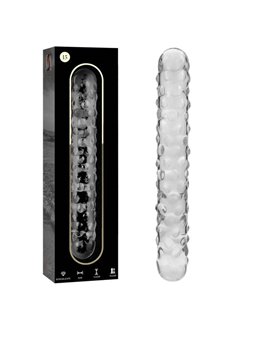 Nebula Series By Ibiza - Model 15 Dildo Borosilicate Glass 18.5 X 3 CM Clear