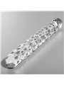Nebula Series By Ibiza - Model 15 Dildo Borosilicate Glass 18.5 X 3 CM Clear