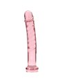 Nebula Series By Ibiza - Model 16 Dildo Borosilicate Glass 18.5 X 3 CM Pink