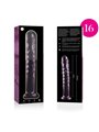 Nebula Series By Ibiza - Model 16 Dildo Borosilicate Glass 18.5 X 3 CM Pink