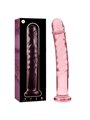 Nebula Series By Ibiza - Model 16 Dildo Borosilicate Glass 18.5 X 3 CM Pink