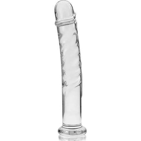 Nebula Series By Ibiza - Modello 16 Dildo in Vetro Borosilicato 18,5 X 3 CM Trasparente