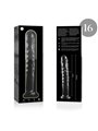 Nebula Series By Ibiza - Modello 16 Dildo in Vetro Borosilicato 18,5 X 3 CM Trasparente