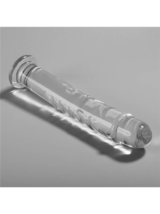 Nebula Series By Ibiza - Modello 16 Dildo in Vetro Borosilicato 18,5 X 3 CM Trasparente