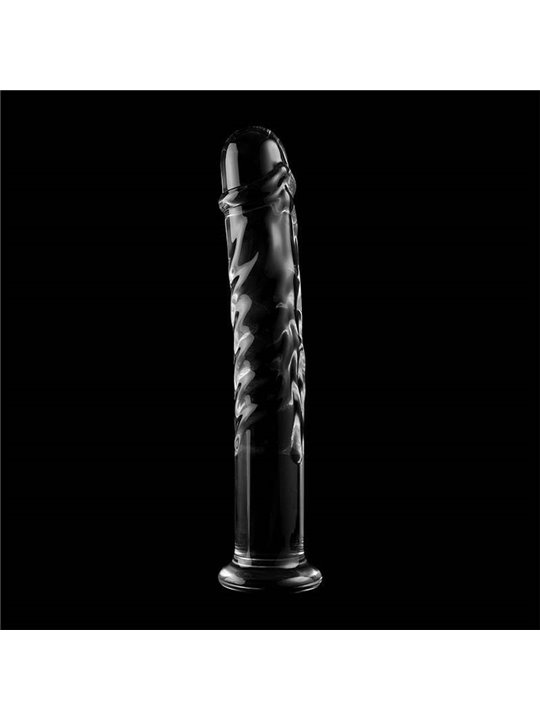 Nebula Series By Ibiza - Model 16 Dildo Borosilicate Glass 18.5 X 3 CM Clear