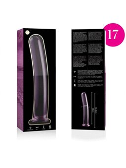 Nebula Series By Ibiza - Modello 17 Dildo in Vetro Borosilicato 18,5 X 3 CM Rosa