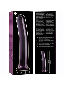 Nebula Series By Ibiza - Modello 17 Dildo in Vetro Borosilicato 18,5 X 3 CM Rosa