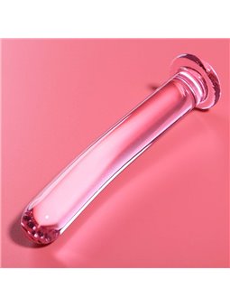 Nebula Series By Ibiza - Model 17 Dildo Borosilicate Glass 18.5 X 3 CM Pink