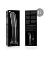 Nebula Series By Ibiza - Model 17 Dildo Borosilicate Glass 18.5 X 3 CM Clear