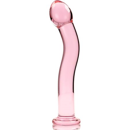 Nebula Series By Ibiza - Model 18 Dildo Borosilicate Glass 18.5 X 3.5 CM Pink