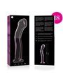 Nebula Series By Ibiza - Model 18 Dildo Borosilicate Glass 18.5 X 3.5 CM Pink