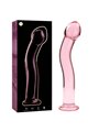 Nebula Series By Ibiza - Model 18 Dildo Borosilicate Glass 18.5 X 3.5 CM Pink