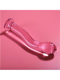 Nebula Series By Ibiza - Modello 18 Dildo in Vetro Borosilicato 18,5 X 3,5 CM Rosa