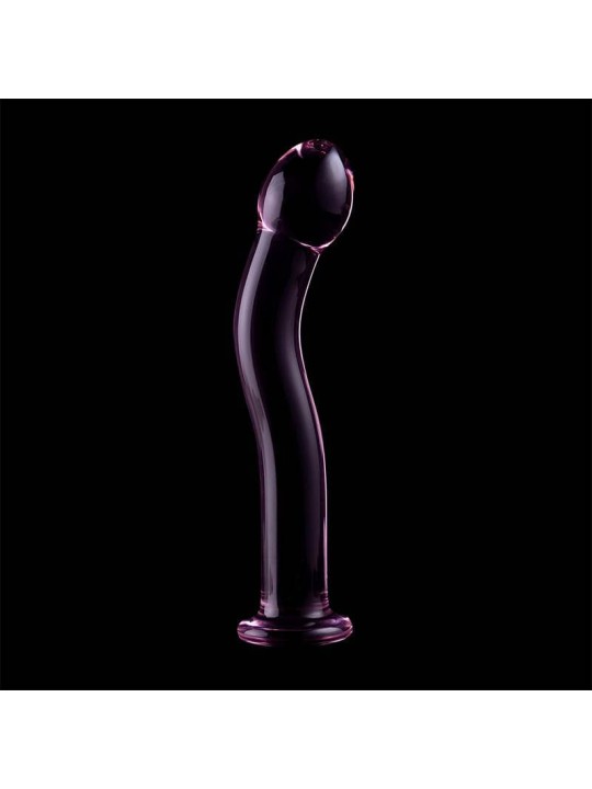Nebula Series By Ibiza - Modello 18 Dildo in Vetro Borosilicato 18,5 X 3,5 CM Rosa