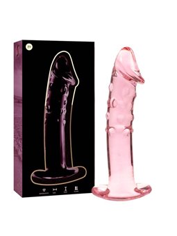 Nebula Series By Ibiza - Modello 19 Dildo in Vetro Borosilicato 18,5 X 4 CM Rosa