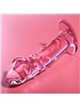 Nebula Series By Ibiza - Modello 19 Dildo in Vetro Borosilicato 18,5 X 4 CM Rosa