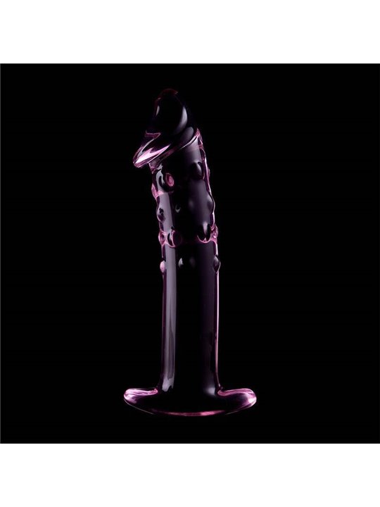 Nebula Series By Ibiza - Modello 19 Dildo in Vetro Borosilicato 18,5 X 4 CM Rosa