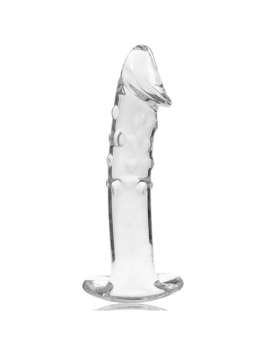 Nebula Series By Ibiza - Model 19 Dildo Borosilicate Glass 18.5 X 4 CM Clear