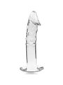 Nebula Series By Ibiza - Model 19 Dildo Borosilicate Glass 18.5 X 4 CM Clear