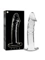 Nebula Series By Ibiza - Modello 19 Dildo in Vetro Borosilicato 18,5 X 4 CM Trasparente