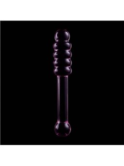 Nebula Series By Ibiza - Model 20 Dildo Borosilicate Glass 20.5 X 3 CM Pink