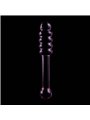 Nebula Series By Ibiza - Model 20 Dildo Borosilicate Glass 20.5 X 3 CM Pink