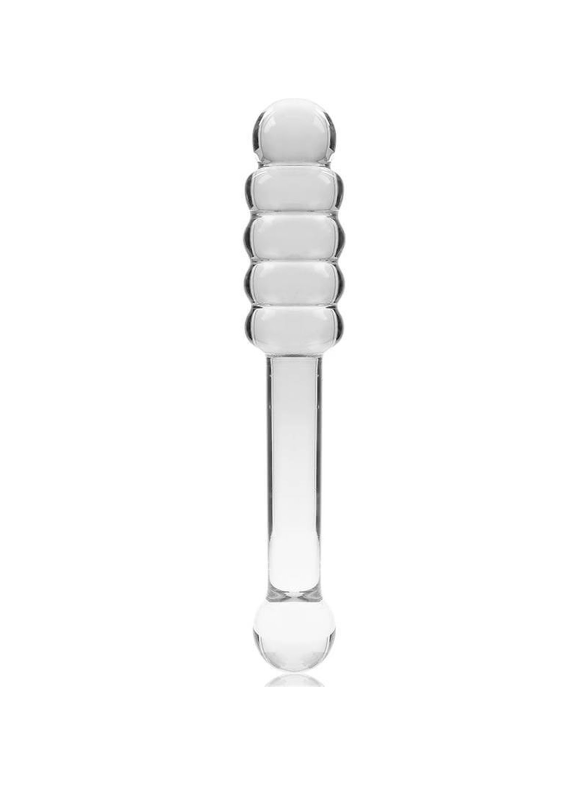 Nebula Series By Ibiza - Modello 20 Dildo in Vetro Borosilicato 20,5 X 3 CM Trasparente