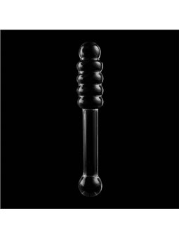 Nebula Series By Ibiza - Model 20 Dildo Borosilicate Glass 20.5 X 3 CM Clear