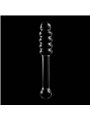 Nebula Series By Ibiza - Model 20 Dildo Borosilicate Glass 20.5 X 3 CM Clear