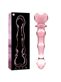 Nebula Series By Ibiza - Modello 21 Dildo in Vetro Borosilicato 20,5 X 3,5 CM Rosa