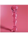 Nebula Series By Ibiza - Model 21 Dildo Borosilicate Glass 20.5 X 3.5 CM Pink