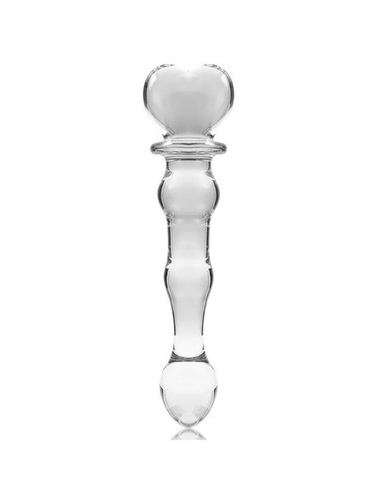 Nebula Series By Ibiza - Modello 21 Dildo in Vetro Borosilicato 20,5 X 3,5 CM Trasparente