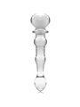 Nebula Series By Ibiza - Model 21 Dildo Borosilicate Glass 20.5 X 3.5 CM Clear