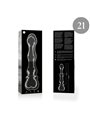 Nebula Series By Ibiza - Modello 21 Dildo in Vetro Borosilicato 20,5 X 3,5 CM Trasparente