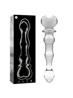 Nebula Series By Ibiza - Modello 21 Dildo in Vetro Borosilicato 20,5 X 3,5 CM Trasparente