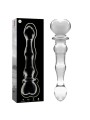 Nebula Series By Ibiza - Modello 21 Dildo in Vetro Borosilicato 20,5 X 3,5 CM Trasparente